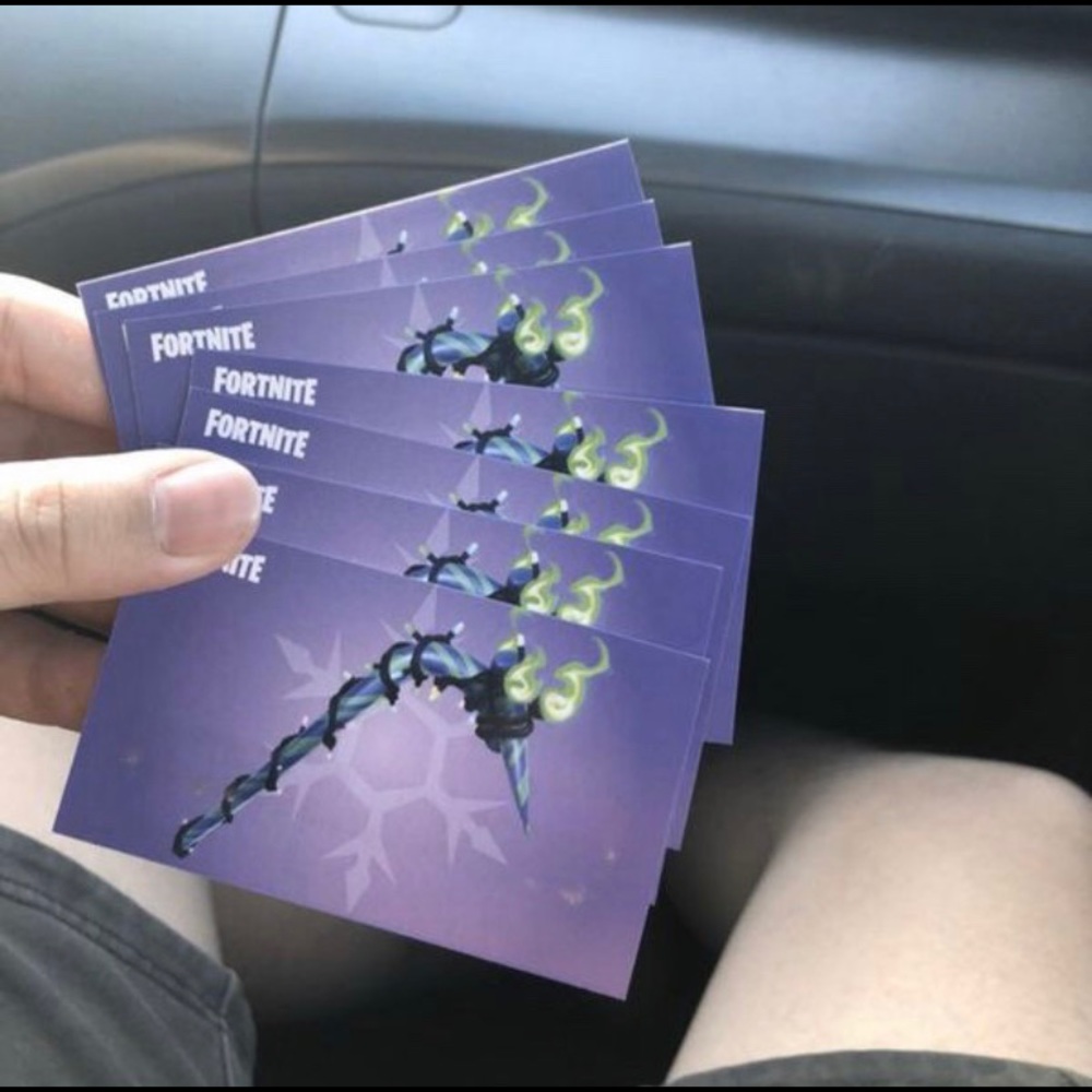Minty pickaxe $10 each [STOCK 7]